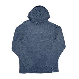 Patagonia Capilene Cool Daily Hoodie Men's Medium Navy Blue Pullover Stretch